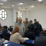 رئيس جامعة المسيلة يتفقد سير امتحانات السداسي الفردي بكلية العلوم