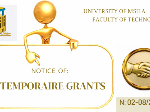 ST TEMPORAIRE GRANTS